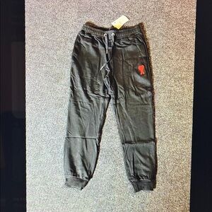 Ami Paris - Black Logo - joggers